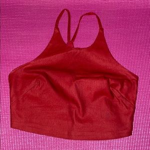 Red Crop Top